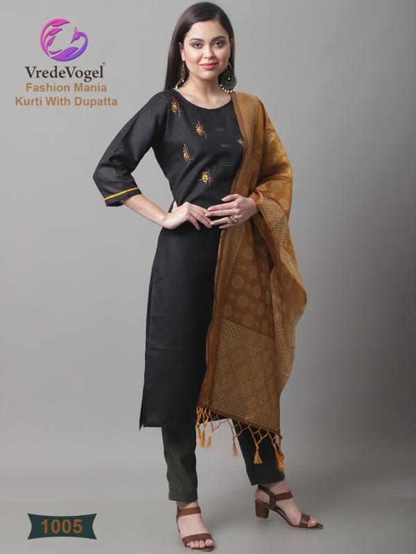 VredeVogel Fashion Mania Cotton Exclusive Designer Readymade Suit